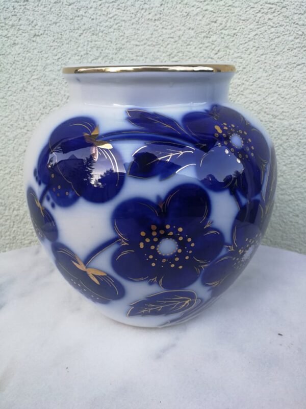 Vaza didelė, porcelianinė LFZ, tarybinių laikų. Made in U.S.S.R. 1960 m. Kaina 157