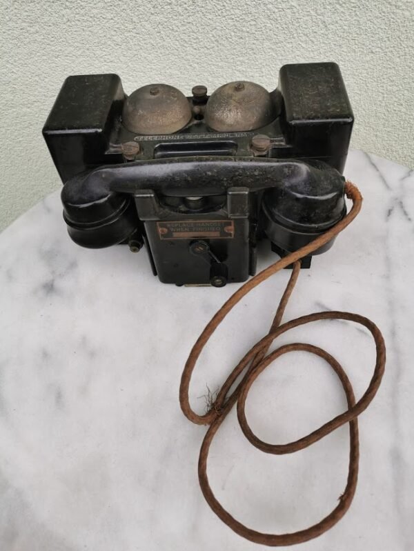 Telefonas antikvarinis, TMC, angliškas. 1941 m. Kaina 187