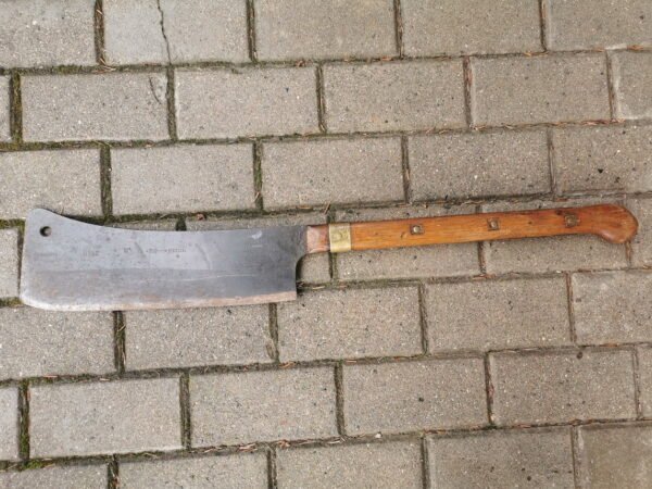 Kapoklė tarpukario F. DICK, vokiška, didžiulė: 80 x 37 cm. Kaina 205