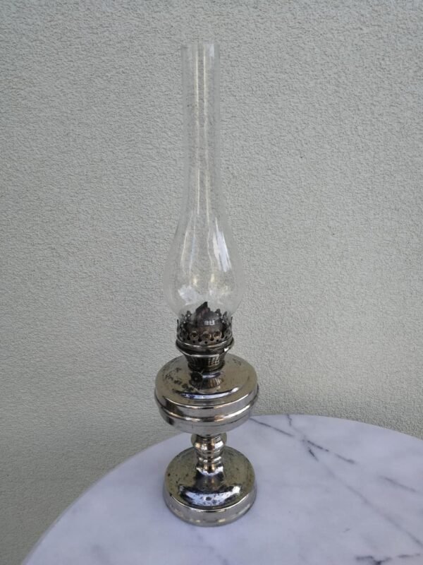 Žibalinė senovinė, blizganti, nikeliuota. Kaina 43