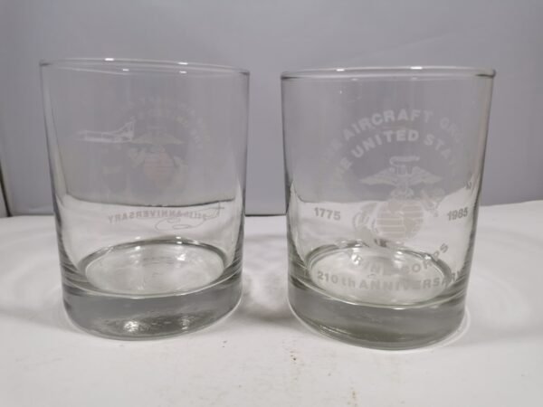 Taurės viskiui, jubiliejinės, kolekcinės. JAV. 2 vnt. Kaina po 12