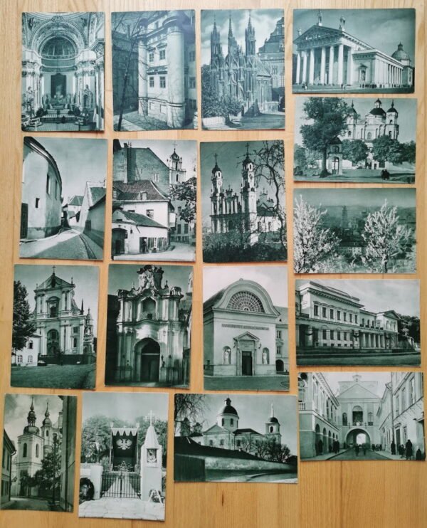 Atvirukai antikvariniai Fot. Jan Bulhak, Wino. PARDUOTA antroje eilėje pirma ir antra. Kaina po 28