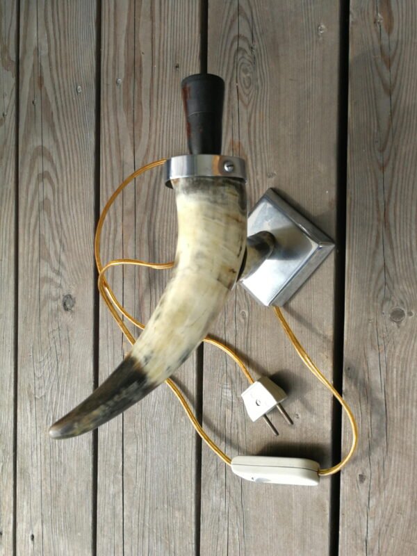 Bra šviestuvas pagamintas iš rago. Kaina 28