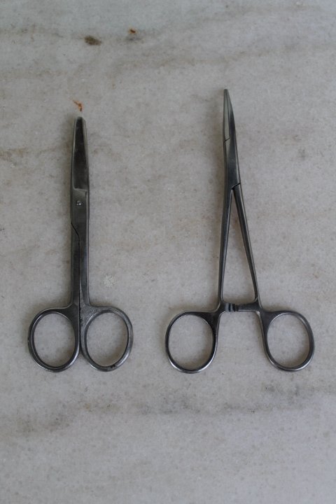 Žirklės chirurginės. Kaina 9 Eur (antros parduotos)