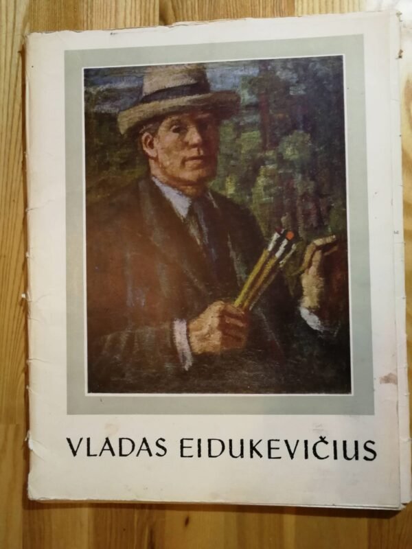 Reprodukciju albumas. Vladas Eidukevicius. Kaina 17