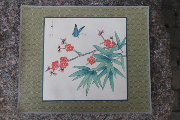 Paveikslėlis, Hand-painting. Made in China. Šilkas, popierius, tapyba. 3 vnt. Kaina po 17 Eur.