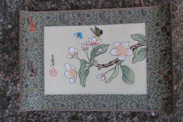 Paveikslėlis, Hand-painting. Made in China. Šilkas, popierius, tapyba. 6 vnt. Kaina po 13 Eur.