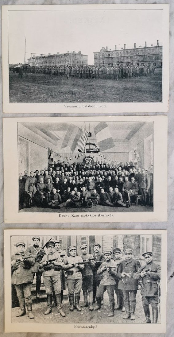 Atvirukas, atvirukai, laiškeliai tarpukario Lietuvos. Kaina po 18