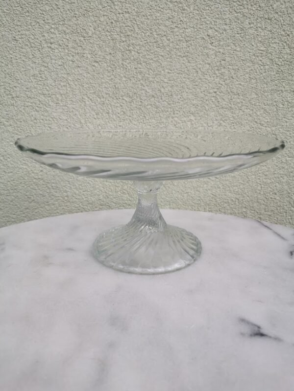 Tortinė, saldaininė, sausaininė vintažinė, stiklinė. Kaina 21