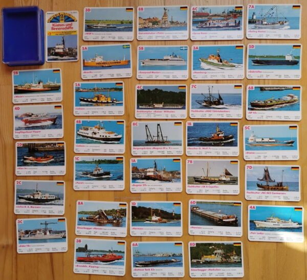 Kortos kolekcinės, vintažinės. Vokietija. Kortų žaidimas. Kaina 12