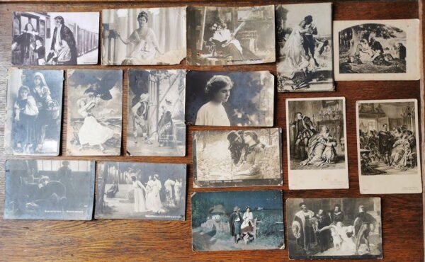 Atvirukai antikvariniai. Kaina po 2