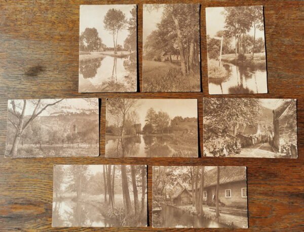 Atvirukai antikvariniai. Kaina 5 už visus.