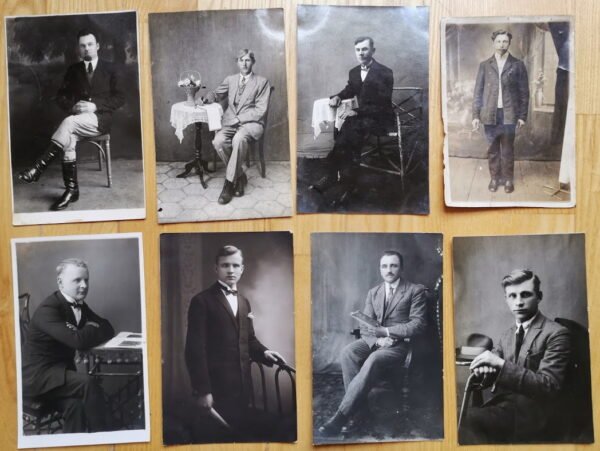 Nuotraukos tarpukario Lietuvos. Kaina po 3