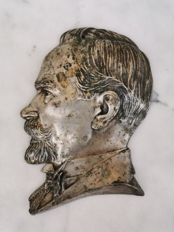 Bareljefas Prezidentas Antanas Smetona. Šaliamoras Bronius, Tarpukaris. Originalas. Kaina 528