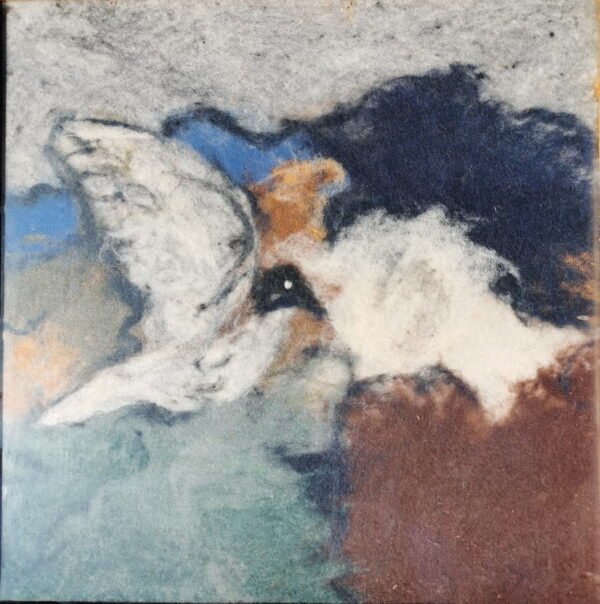 Paveikslas Žuvėdra. Vilna, vėlimo technika. Kaunas, 1980 m. Kaina 26