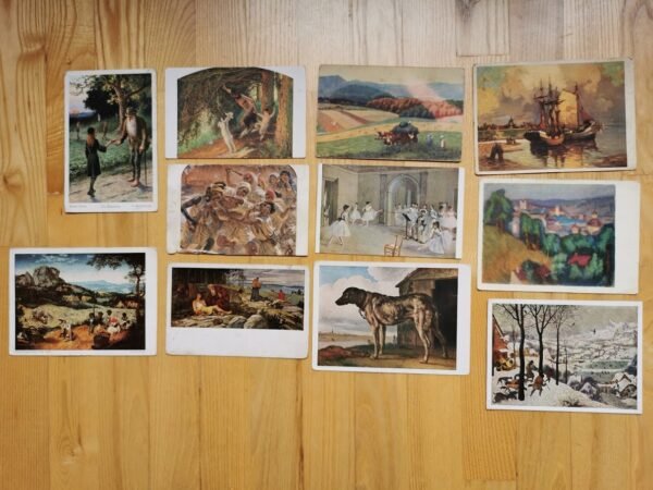 Atvirukai antikvariniai. Kaina po 2