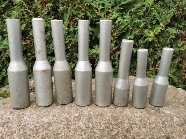 Mokyklinės metalinės granatos, tarybinės. Liko 1 vnt. Kaina 13