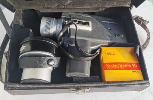 Filmavimo kamera Canon zoom 518 super 8. Made in Japan. Kaina 72