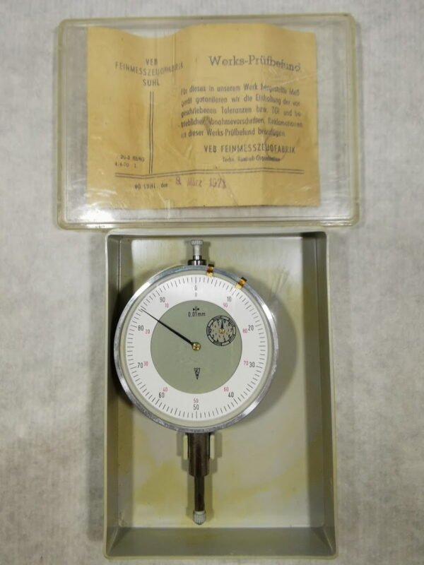Prietaisas Indikatorius, 1971 m., vokiškas. Kaina 23