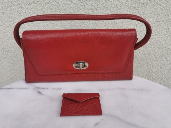 Vintažinis rankinukas su pinigine. Kaina 32