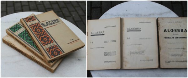 Algebra. 3 dalys. A. Busilas, Z. Balutis. Kaina 32 uz visas.