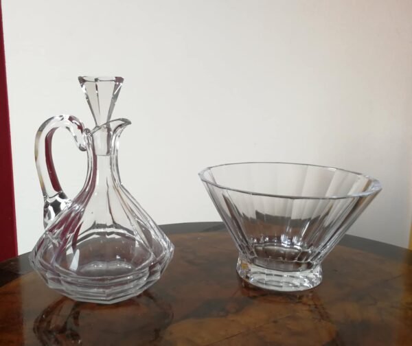 Grafinas ir saldaininė Art Deco stiliaus, antikvarinis komplektas. Kaina po 28