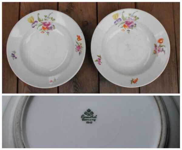 Lekstes sriubines Rosenthal. 1942 ir 1943 m. Kaina po 8