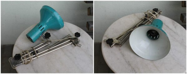 Metaline industrine lempa. Kaina 32