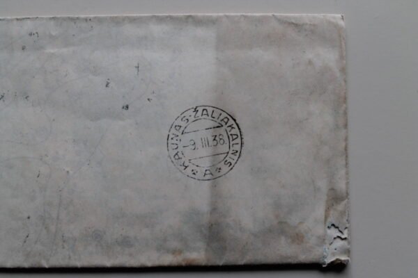 Lietuvos meteorologijos biuro biuletenis, 1938 m. Kaina 12 Eur.