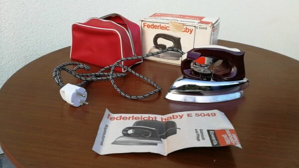 Lygintuvelis Rowenta, 1967 m., vintazinis kelioninis prosas. Kaina 26