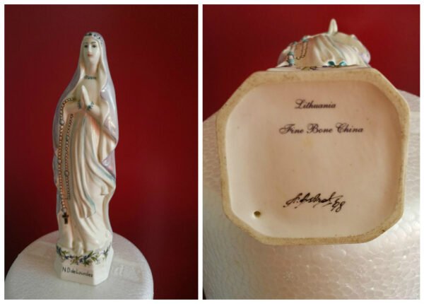Sv. Marijos porcelianine statulele. Kaina 32