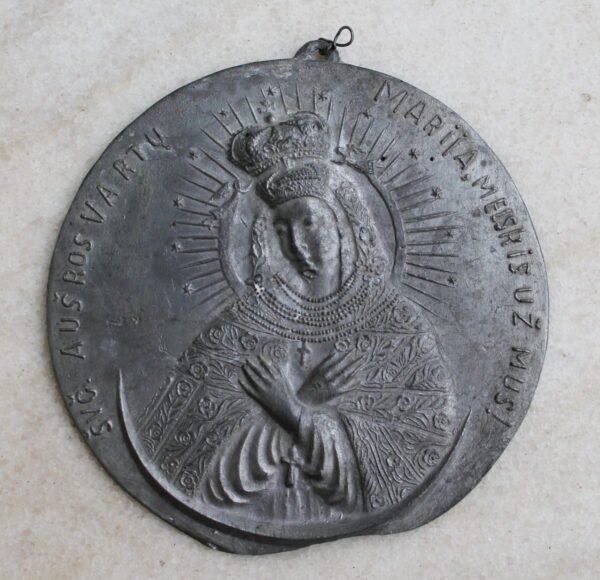 Prieskarine Sv. Marijos plakete. Kaina 21