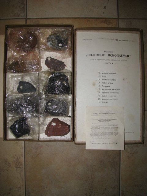 Naudingu iskasenu pavyzdziu rinkinys. Kaina 18 Eur.