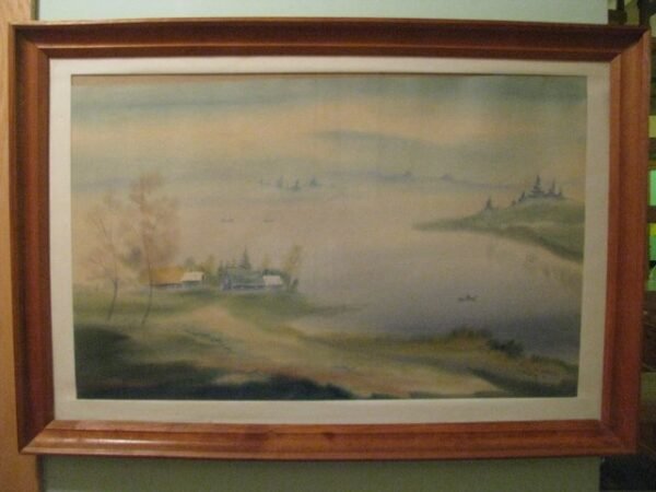 Paveikslas, R. Virbickas. 1983 m. Kaina 102 Eur.