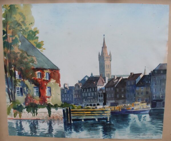 Akvarele Konigsber (Karaliaucius, Kaliningrad). Kaina 83