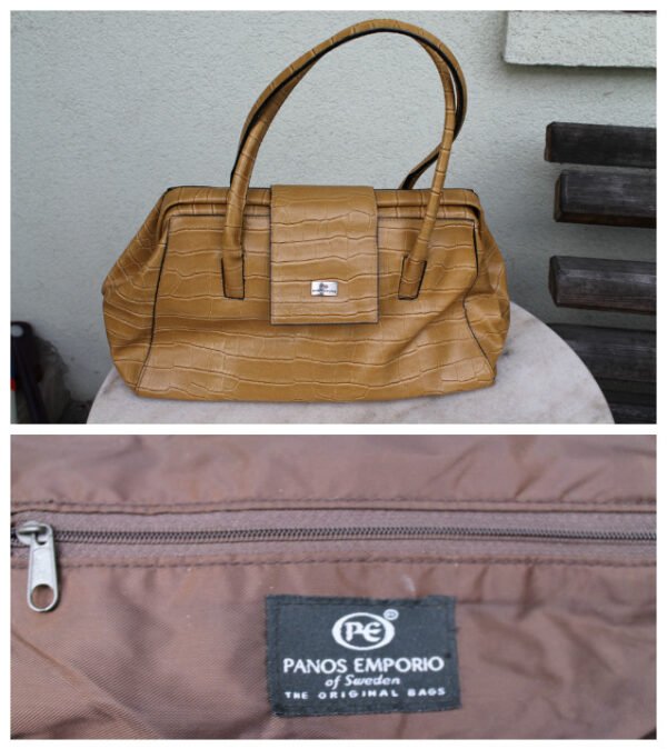 Vintazinio stiliaus Panos Emporio rankinukas. Originalas. Kaina 26