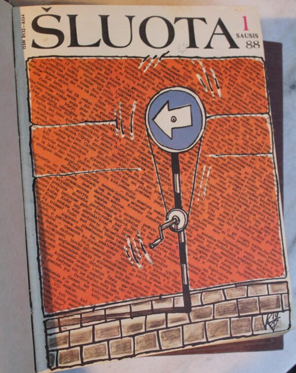 1988 metu iristas Sluota rinkinys kietais virseliais. Kaina 26 uz visa rinkini.