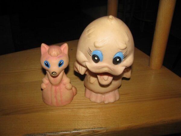 Guminiai zaislai TSRS. Kaina 5 Eur. uz abu.