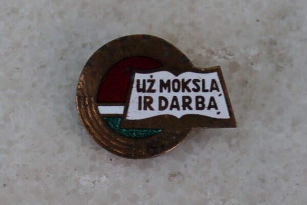 Zenklelis Uz darba ir moksla. Kaina 13