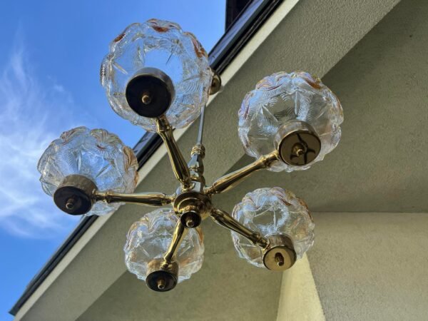 Šviestuvas Mid century modern, vintage stiliaus, skamdinaviškas, labai geros būklės. 1970 m. Kaina 325