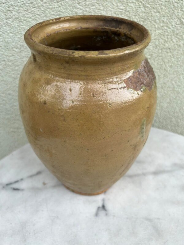 Puodynė molinė kaimiška, liaudiška, antikvarinė. Neskilus, netrūkus. Kaina 38