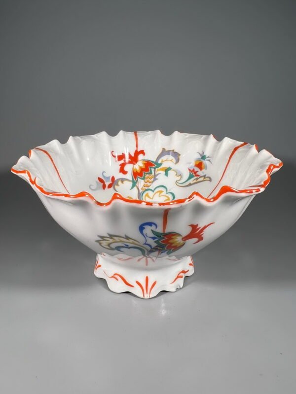 Dubenelis porcelianinis, antikvarinis, saldaininė, sausaininė Silesia. 1938 m. Kaina 43