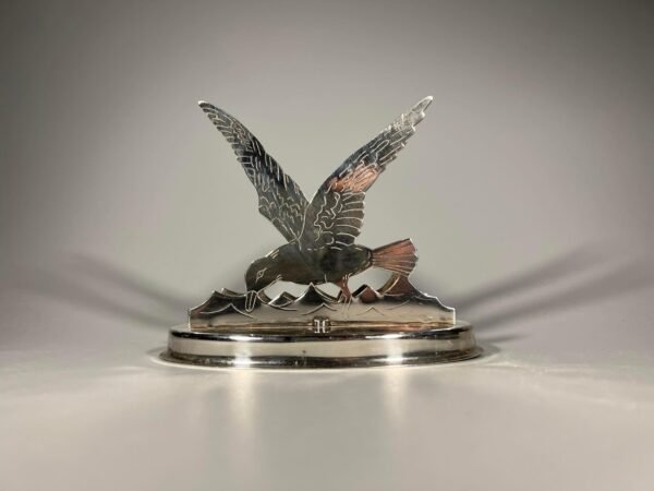 Servetėlių laikiklis, paukštis, žuvėdra,  antikvarinis. Kaina 26