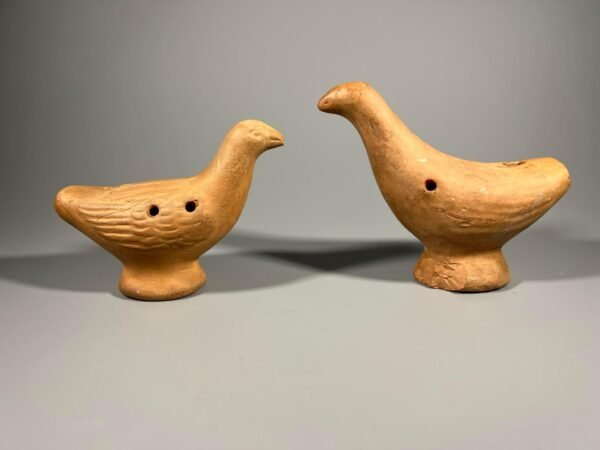 Švilpukai moliniai, veikiantys. 2 vnt. Kaina po 11