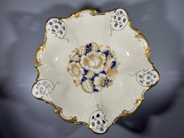 Lėkštė, dubuo porcelianinė, antikvarinė Ph. Rosenthal & Co Kronach Moliere. 1901-1933 m. Kaina 43