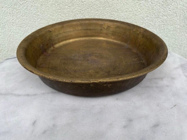 Dubuo (bliūdas) žalvarinis, sovietinis, tarybinių laikų. Tvirtas, Kaina 63