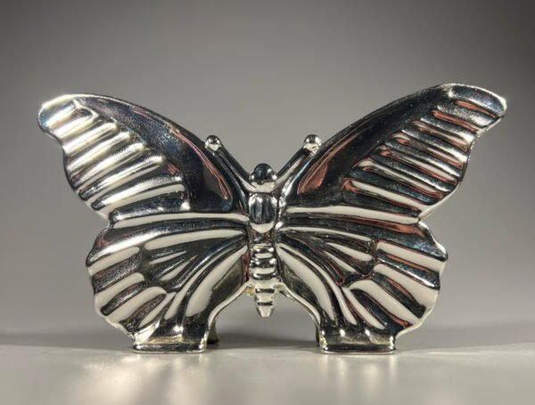 Servėtėlių laikiklis, servetėlėms Drugelis, metalinis, vintažinis. Kaina 28