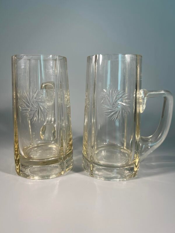 Bokalai antikvariniai, tarpukario laikų, stikliniai, po 6/20 l (0,3 l.) LIKO 1 vnt. Kaina 26