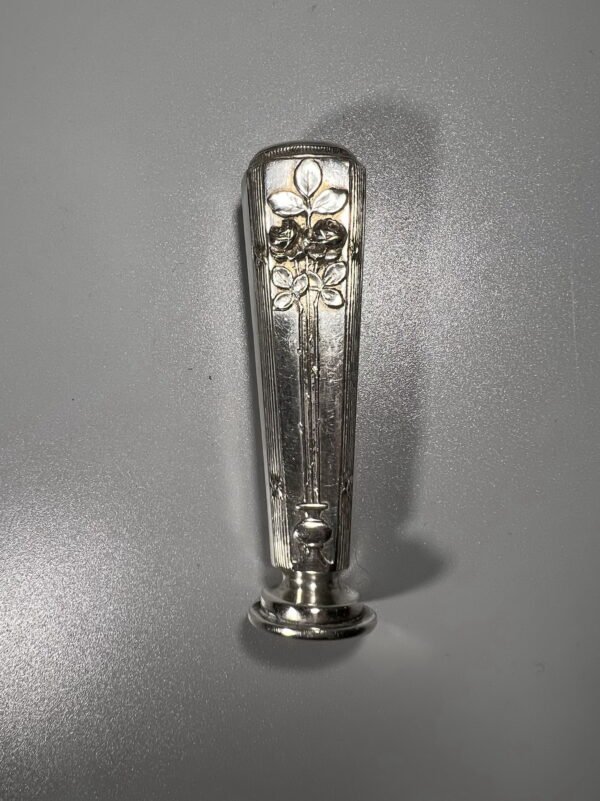 Spaudas, štampas, sidabruotas, antikvarinis. Kaina 38