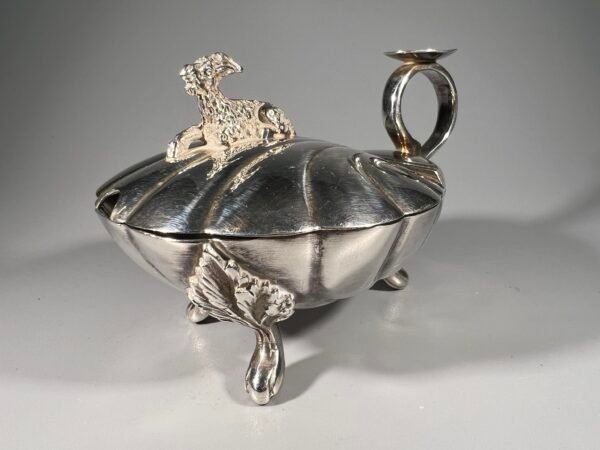 Indas padažams, prieskoniams antikvarinis, sidabruotas. F. Broggi, Milano. Italy. Kaina 68